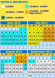white water branson hours and dates